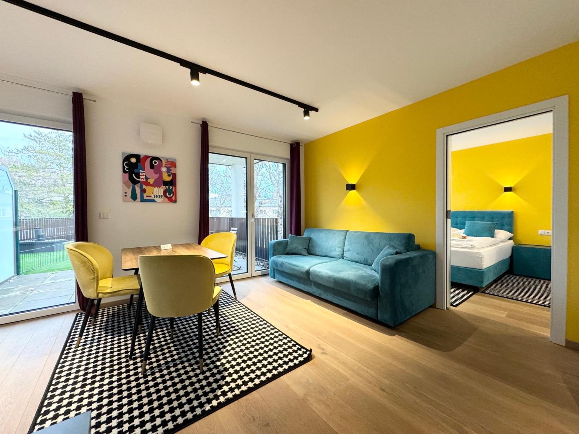Wohnung Mit Terrasse + Parkplatz Viyana Dış mekan fotoğraf